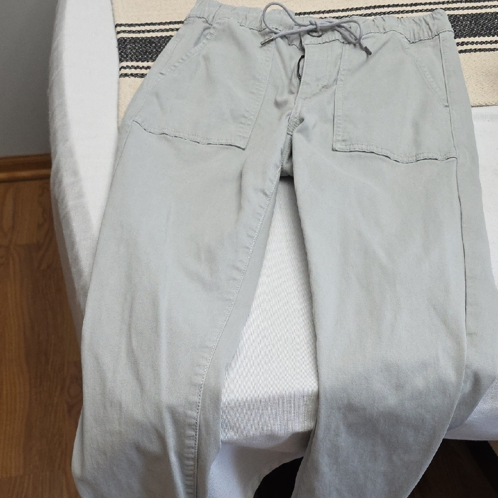American Eagle Outfitters Light Gray Joggers